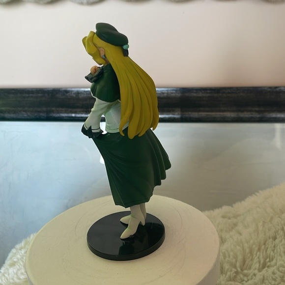Green and White Anime Figurine - Picture 3 of 5